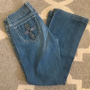 San Real ladies blue jeans 29x28inseam